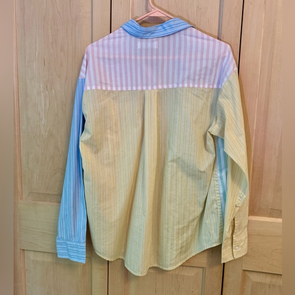 Hollister Colorblock Button Down Shirt - Picture 3 of 5